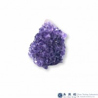 圖示-紫水晶花(Amethyst Cluster)