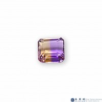 圖示-紫黃水晶裸石(Ametrine)