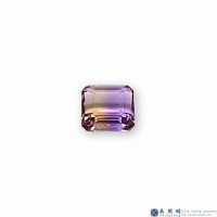 圖示-紫黃水晶裸石(Ametrine)