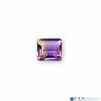 圖示-紫黃水晶裸石(Ametrine)