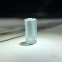 圖示-海藍寶晶體(Aquamarine)