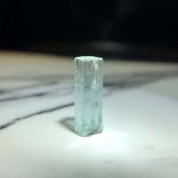 圖示-海藍寶晶體(Aquamarine)