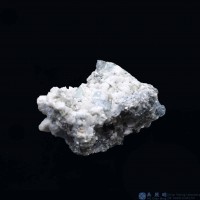 圖示-雪寶頂海藍寶晶體(Aquamarine)