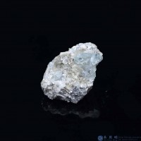 圖示-雪寶頂海藍寶晶體(Aquamarine)