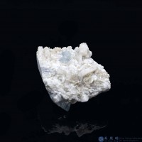 圖示-雪寶頂海藍寶晶體(Aquamarine)