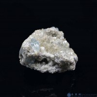 圖示-雪寶頂海藍寶晶體(Aquamarine)