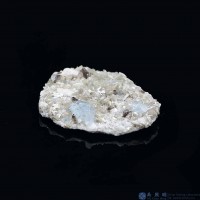 圖示-雪寶頂海藍寶晶體(Aquamarine)
