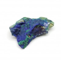 圖示-藍銅礦晶體（Azurite）