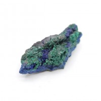 圖示-藍銅礦晶體（Azurite）