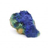 圖示-藍銅礦晶體（Azurite）