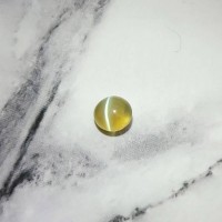 圖示-金綠貓眼裸石(Chrysoberyl cat’s eye)