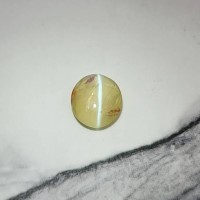 圖示-金綠貓眼裸石(Chrysoberyl cat’s eye)