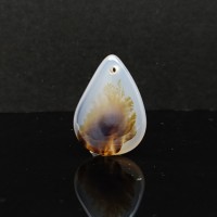 圖示-苔紋瑪瑙吊墜(Dendritic Agate)