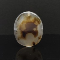 圖示-苔紋瑪瑙吊墜(Dendritic Agate)