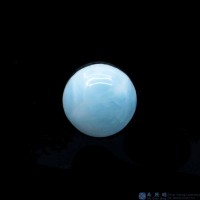 圖示-異極礦蛋面(Hemimorphite)