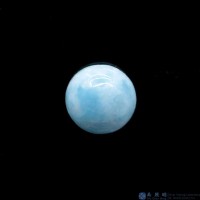 圖示-異極礦蛋面(Hemimorphite)