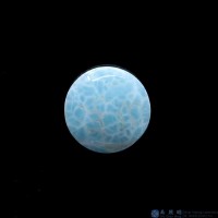 圖示-異極礦蛋面(Hemimorphite)