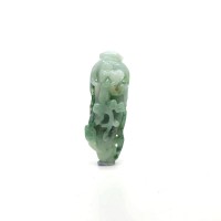 圖示-翡翠/一參富貴吊墜(Jadeite Pendant)