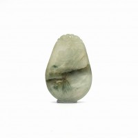 圖示-翡翠/節節高升玻冰種吊墜(Jadeite Pendant)