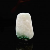 圖示-翡翠/觀音冰種吊墜(Jadeite Pendant)