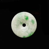 圖示-翡翠吊墜/平安扣(Jadeite)