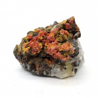 圖示-雌雄黃晶體(Realgar & Orpiment)