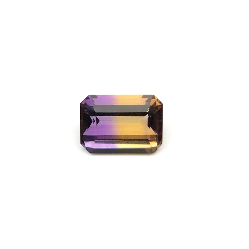 圖示-紫黃水晶裸石(Ametrine)