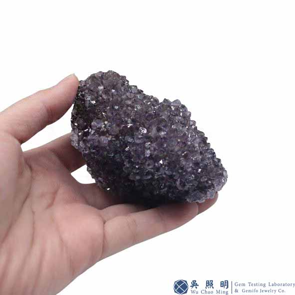 圖示-紫水晶花(Amethyst Cluster)