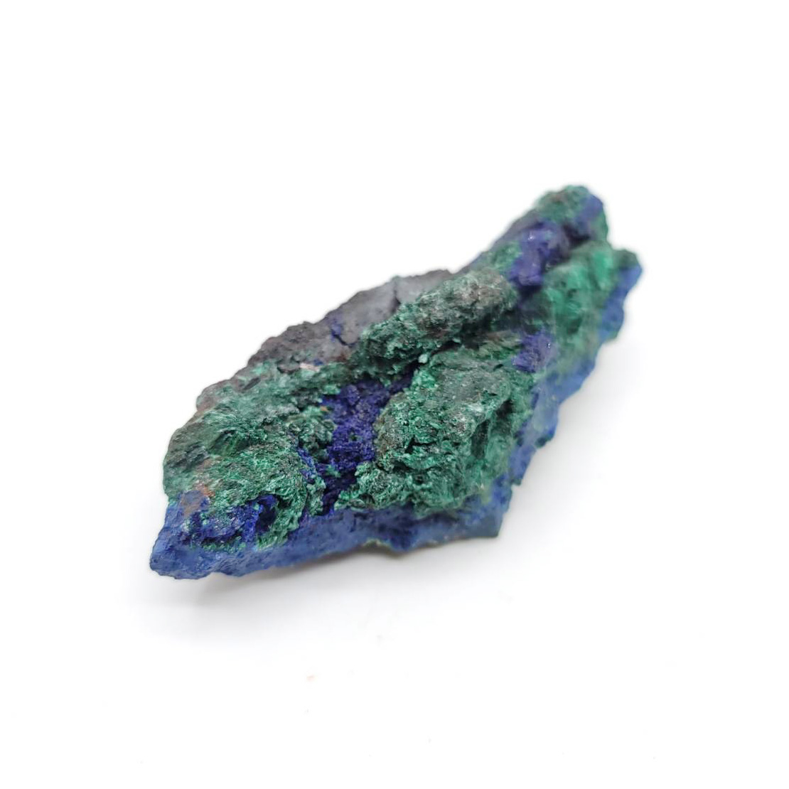 圖示-藍銅礦晶體（Azurite）