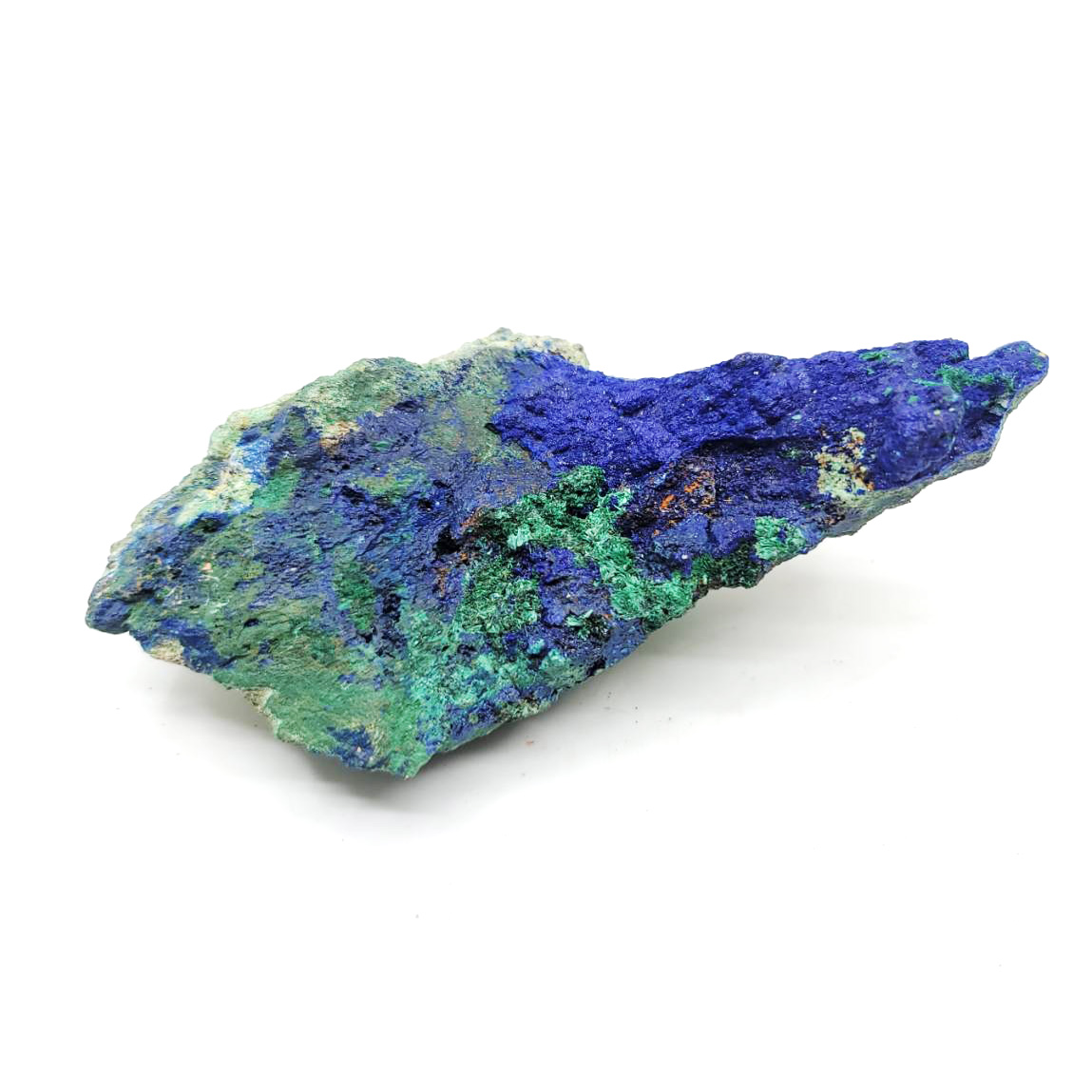 圖示-藍銅礦晶體（Azurite）