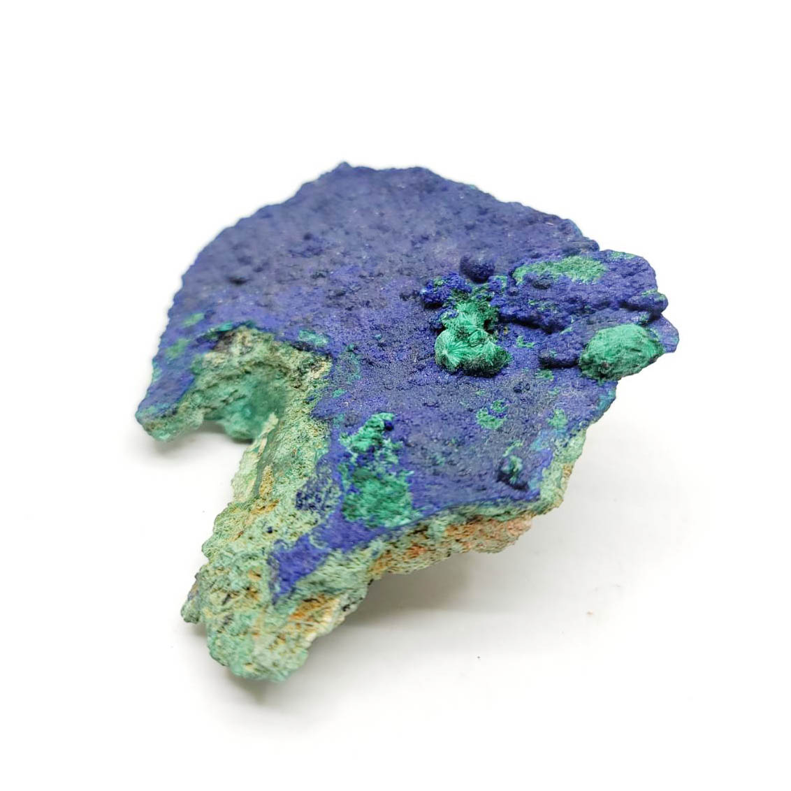 圖示-藍銅礦晶體（Azurite）