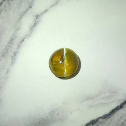 圖示-金綠貓眼裸石(Chrysoberyl cat’s eye)