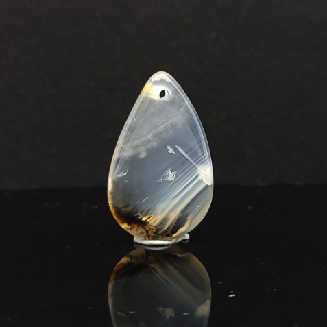 圖示-苔紋瑪瑙吊墜(Dendritic Agate)