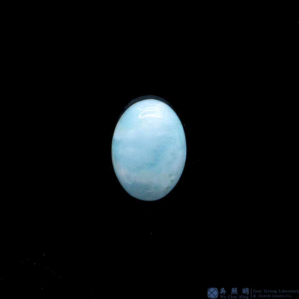 圖示-異極礦蛋面(Hemimorphite)