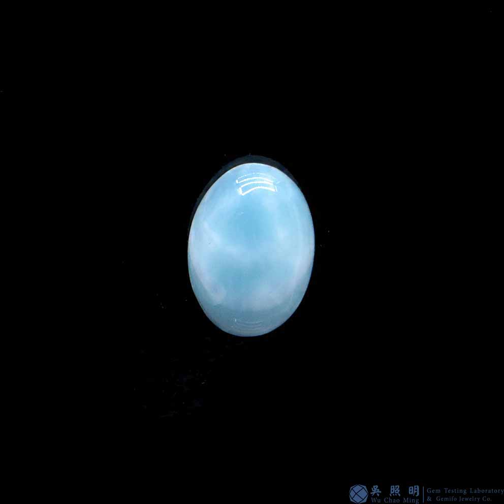 圖示-異極礦蛋面(Hemimorphite)