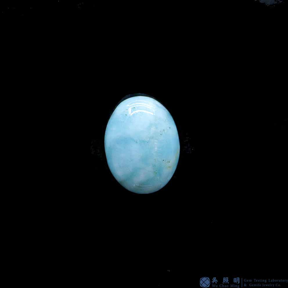 圖示-異極礦蛋面(Hemimorphite)
