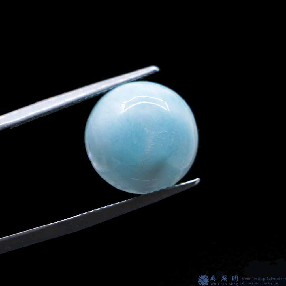 圖示-異極礦蛋面(Hemimorphite)