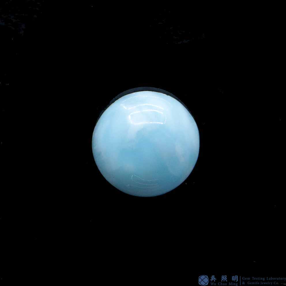 圖示-異極礦蛋面(Hemimorphite)