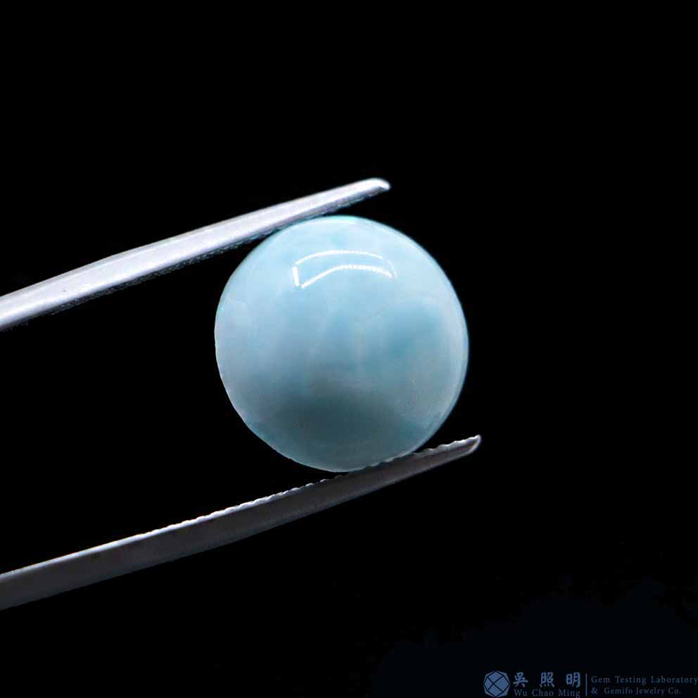 圖示-異極礦蛋面(Hemimorphite)