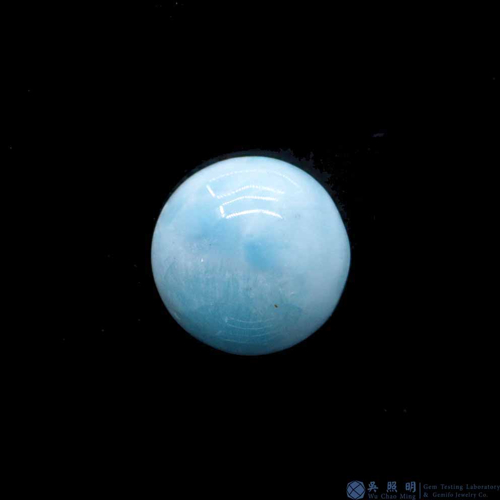 圖示-異極礦蛋面(Hemimorphite)