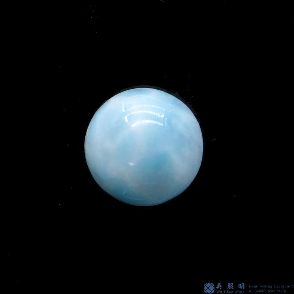 圖示-異極礦蛋面(Hemimorphite)
