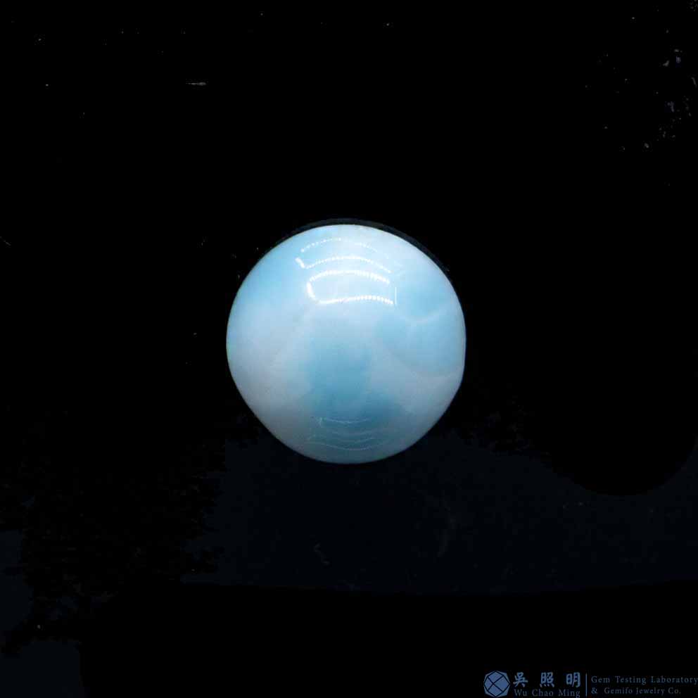 圖示-異極礦蛋面(Hemimorphite)
