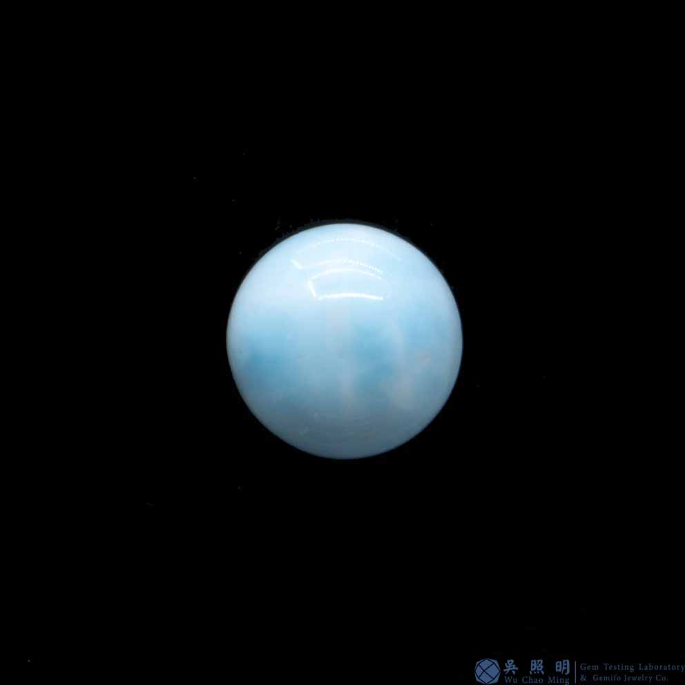 圖示-異極礦蛋面(Hemimorphite)