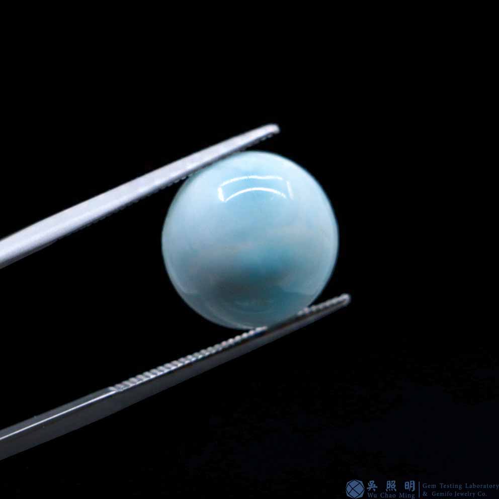 圖示-異極礦蛋面(Hemimorphite)