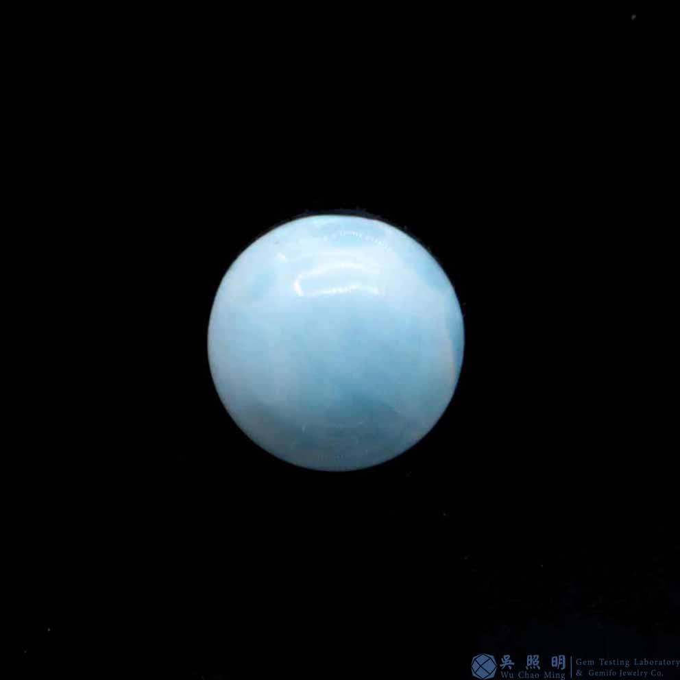 圖示-異極礦蛋面(Hemimorphite)