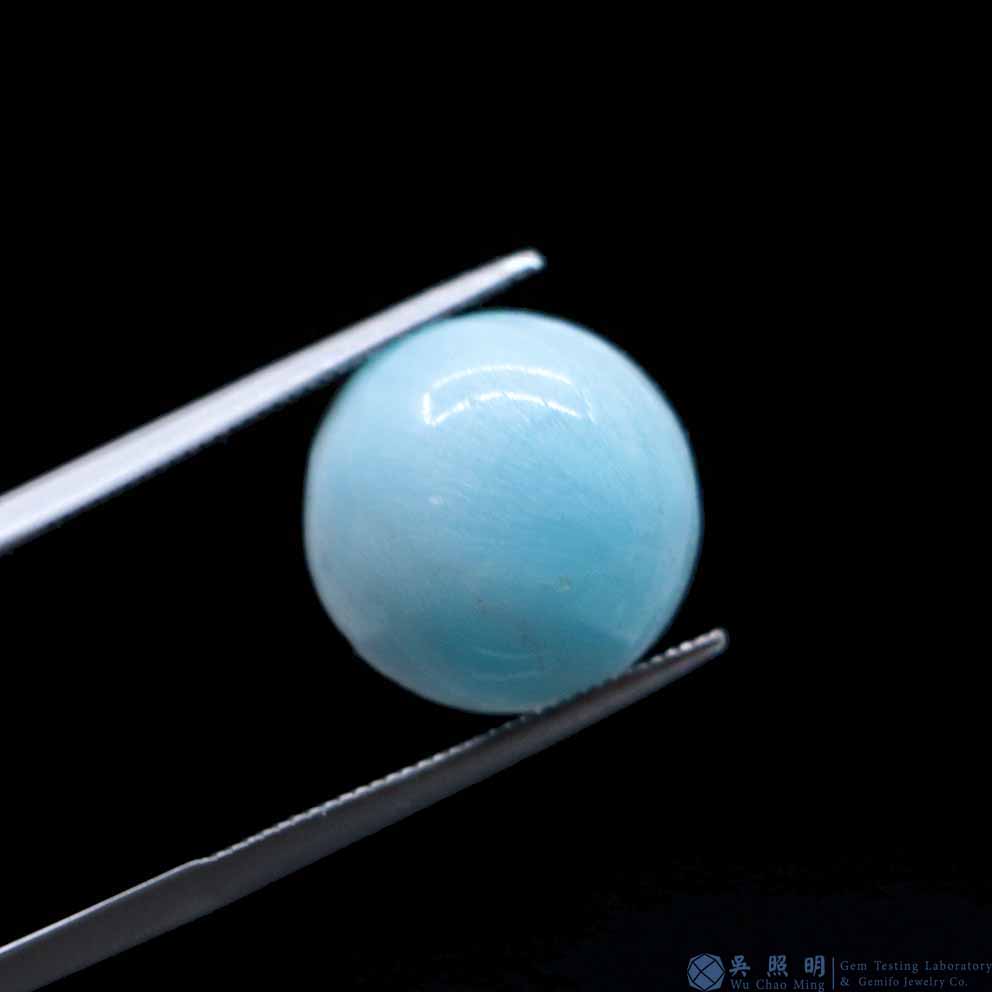 圖示-異極礦蛋面(Hemimorphite)