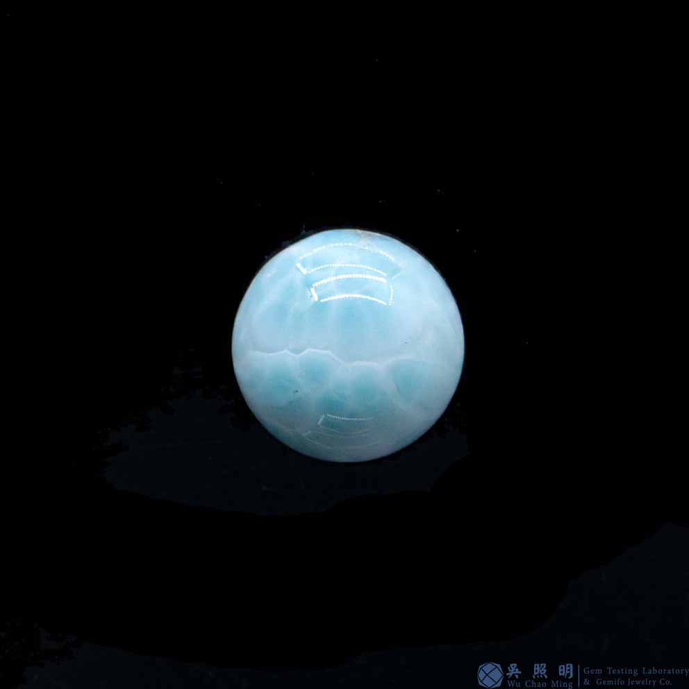 圖示-異極礦蛋面(Hemimorphite)