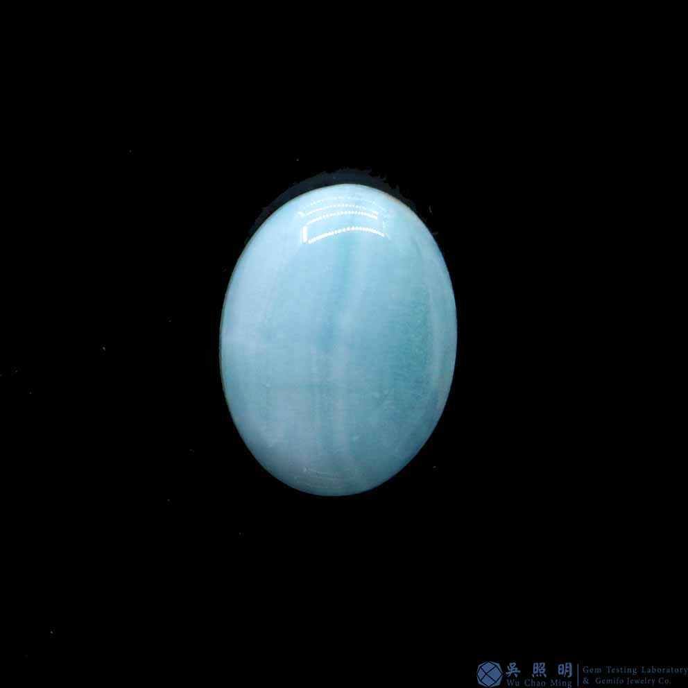 圖示-異極礦蛋面(Hemimorphite)