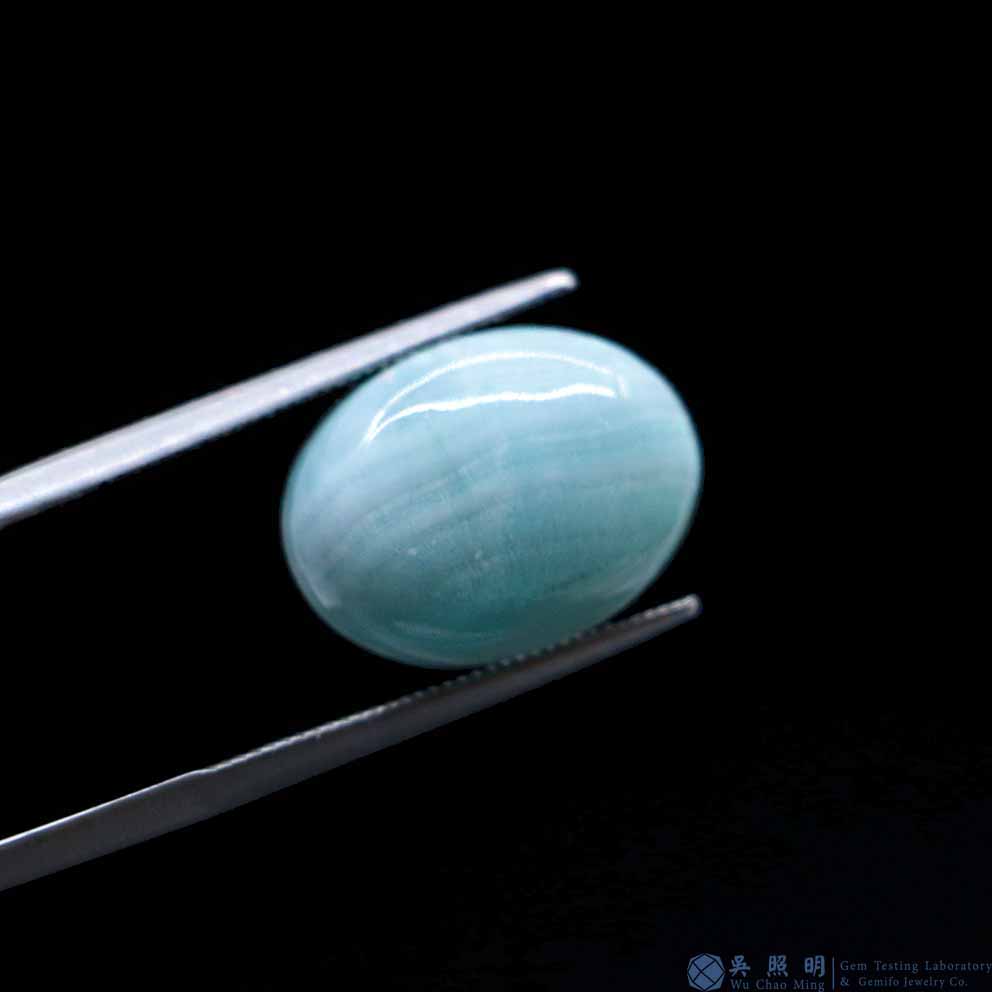圖示-異極礦蛋面(Hemimorphite)