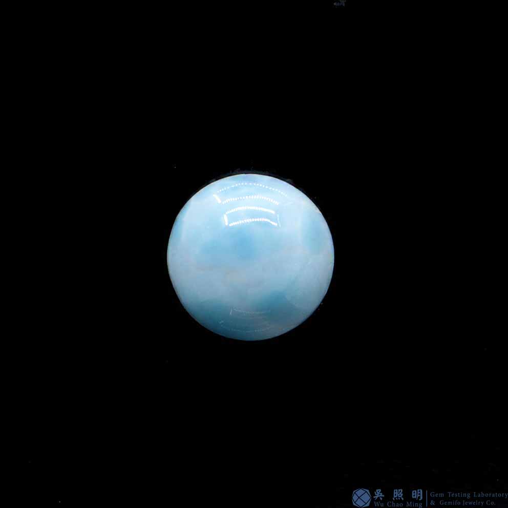 圖示-異極礦蛋面(Hemimorphite)